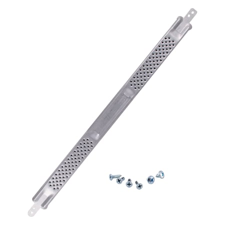 Ez-Flo Eastman Eastman Silver Steel Mounting Dishwasher Bracket Set 22 Ga. 2 in. L 41016PK